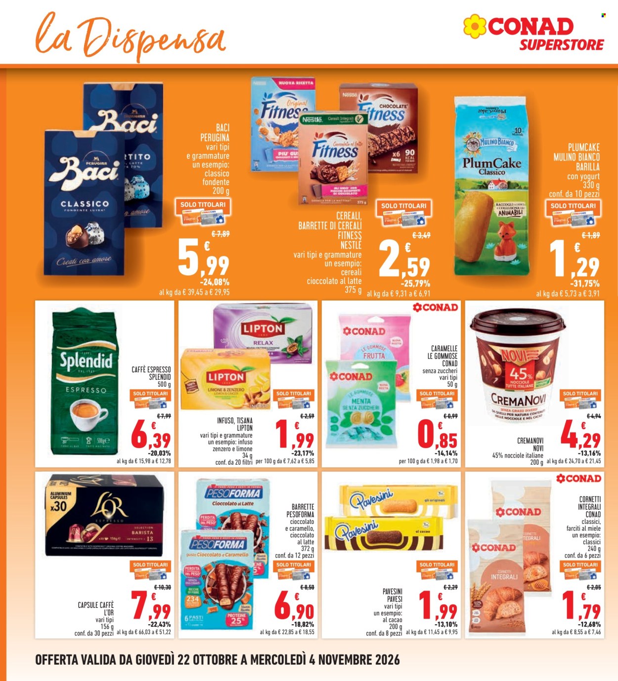 Volantino Conad - 22/10/2026 - 4/11/2026. Pagina 20