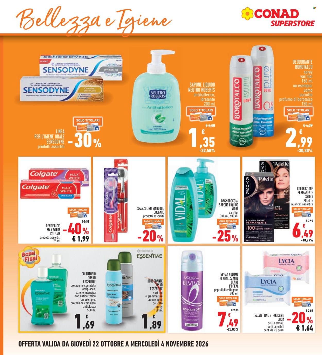 Leták Conad Superstore - 22.10.2026 - 4.11.2026. Strana 22