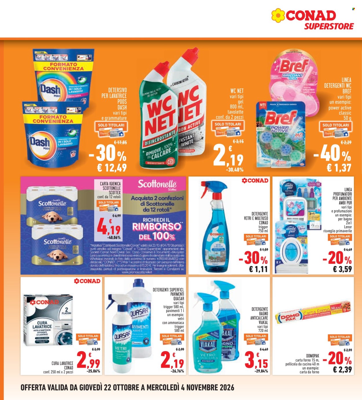 Volantino Conad Superstore - 22/10/2026 - 4/11/2026. Pagina 24