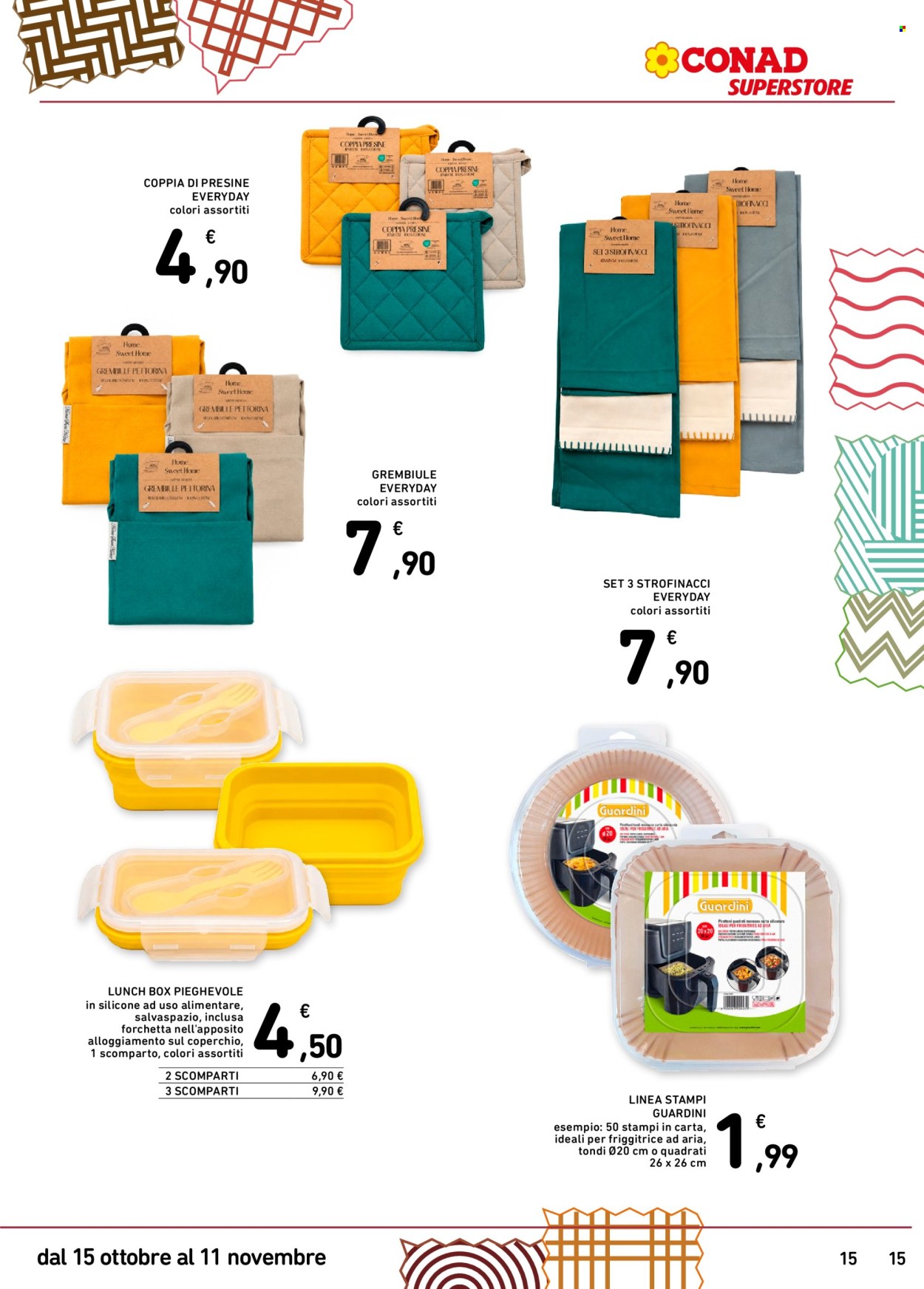 Leták Conad Superstore - 15.10.2026 - 11.11.2026. Strana 15