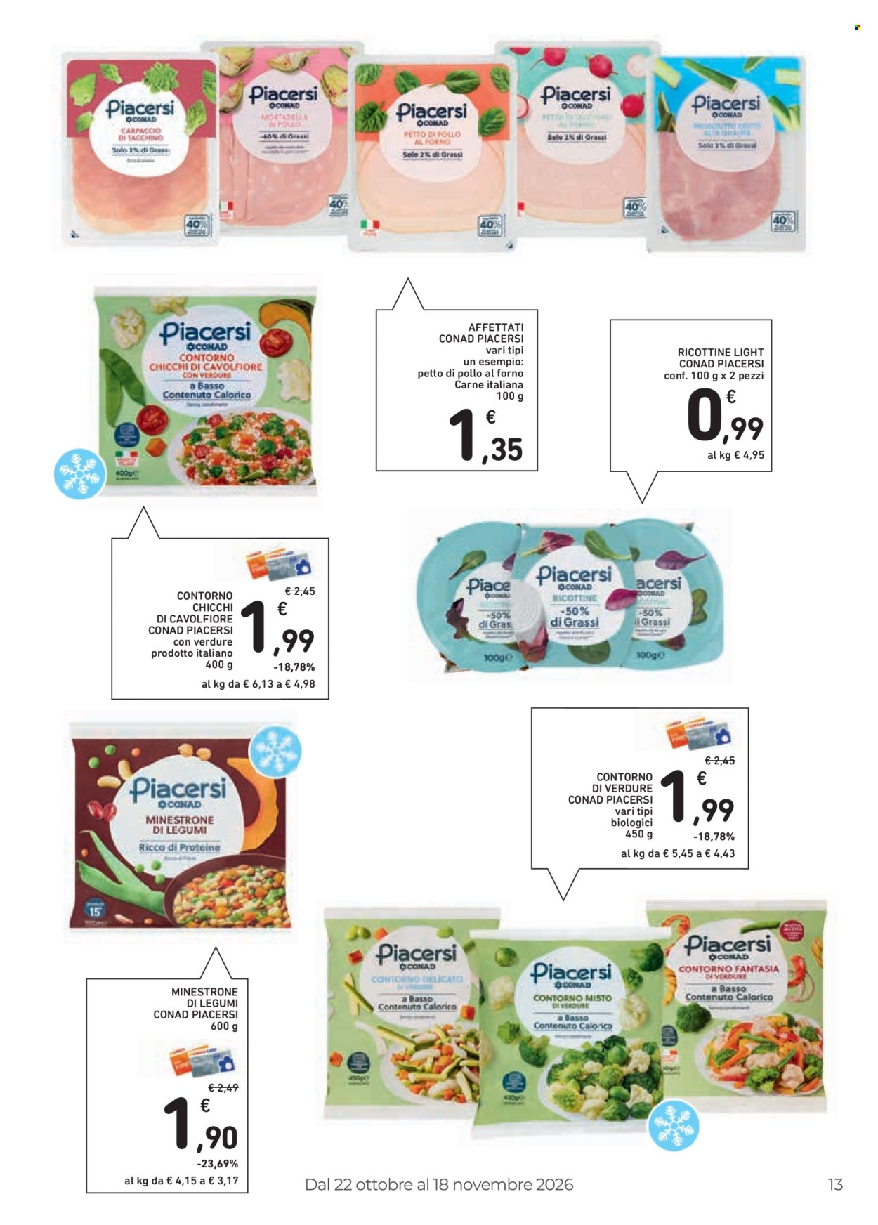 Volantino Conad - 22/10/2026 - 18/11/2026. Pagina 13