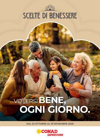 Volantino Conad - 22/10/2026 - 18/11/2026.