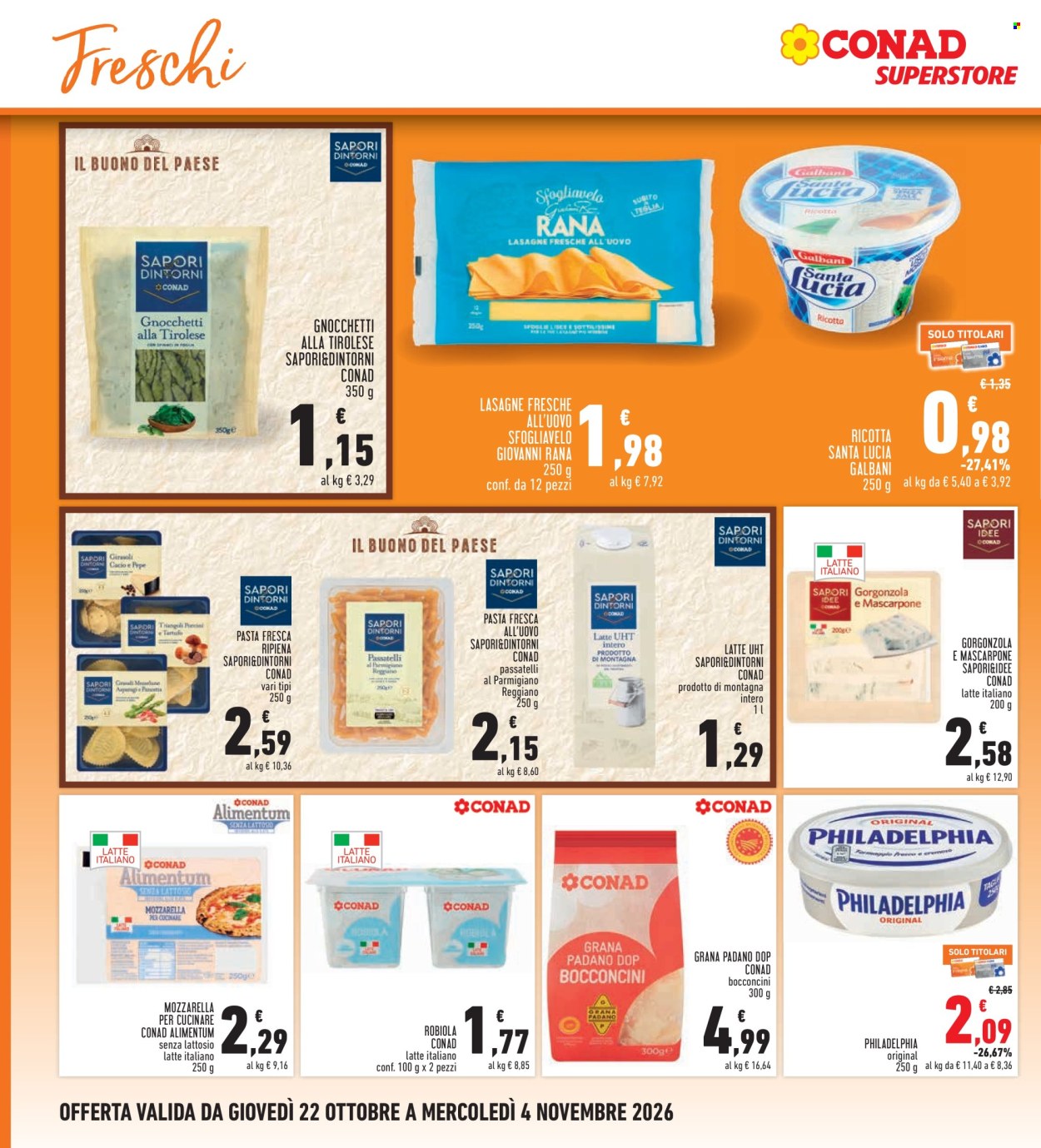 Volantino Conad - 22/10/2026 - 4/11/2026. Pagina 12