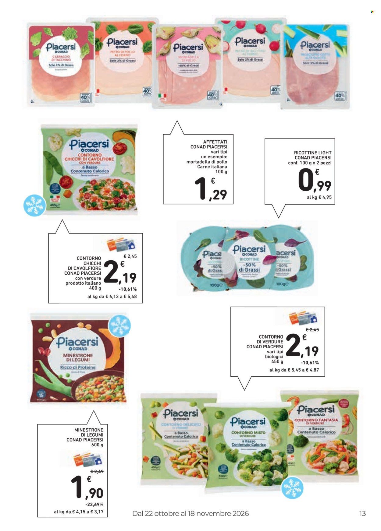 Volantino Conad - 22/10/2026 - 18/11/2026. Pagina 13