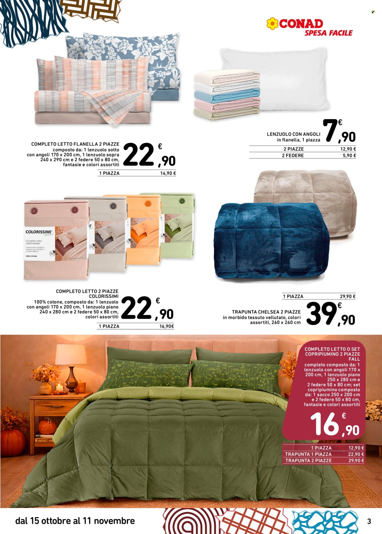 Volantino Spesa Facile Conad - 15/10/2026 - 11/11/2026. Pagina 3