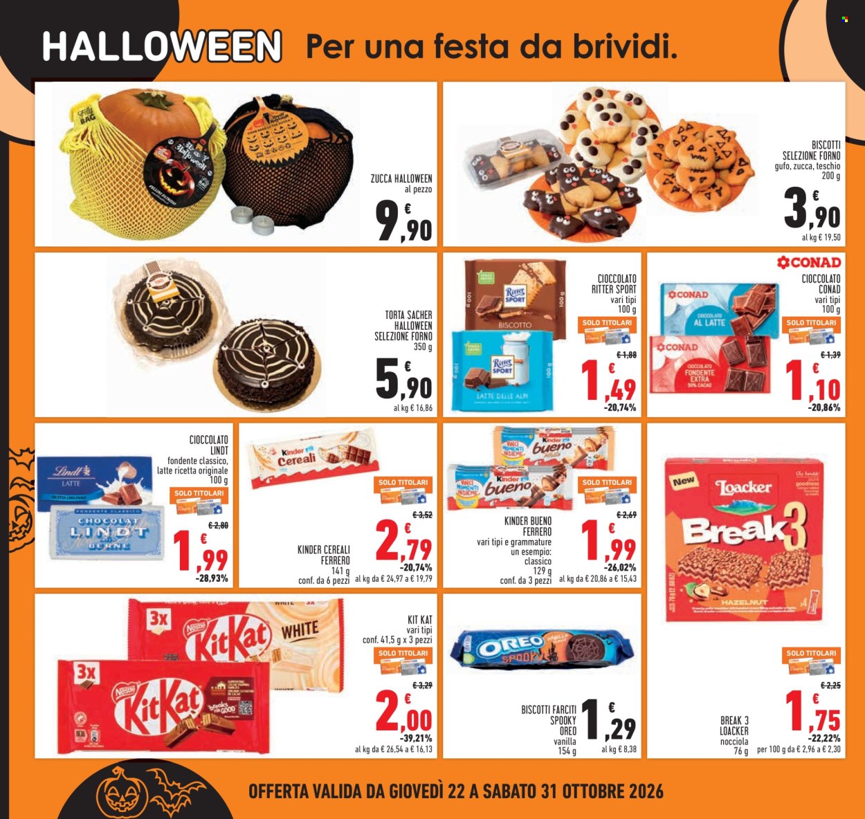 Volantino Conad - 22/10/2026 - 4/11/2026. Pagina 18