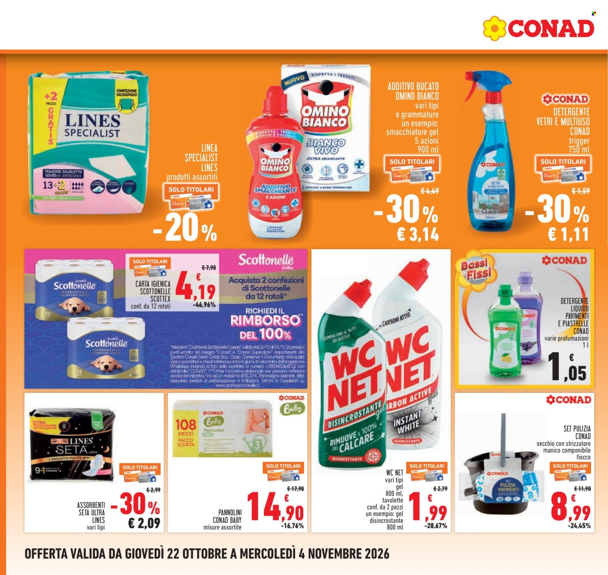 Volantino Conad - 22/10/2026 - 4/11/2026. Pagina 22