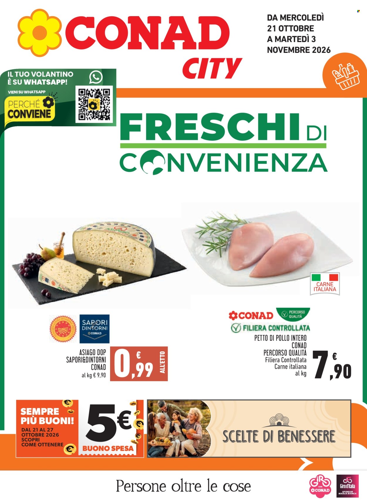 Volantino Conad - 21/10/2026 - 3/11/2026. Pagina 1