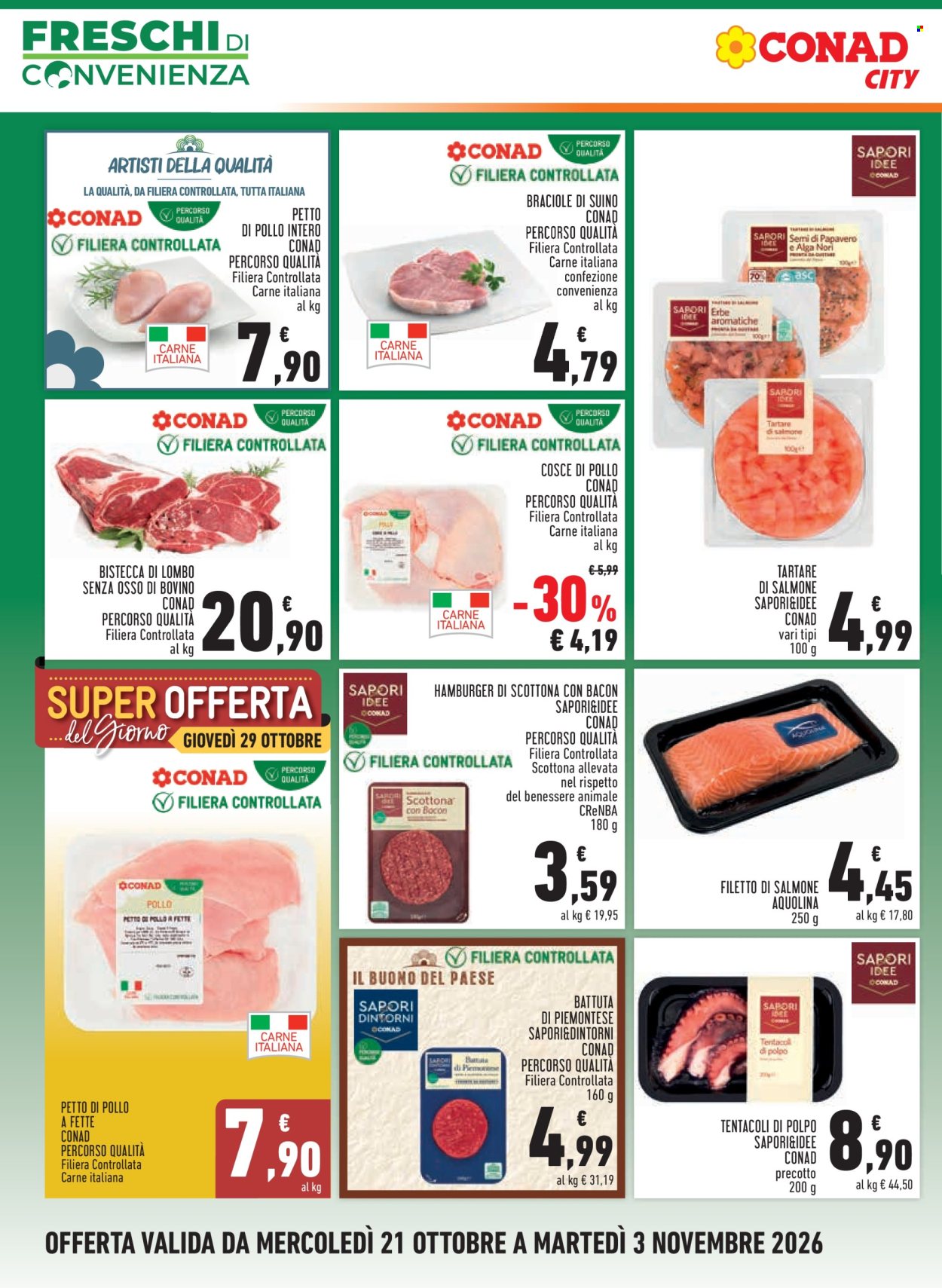 Leták Conad - 21.10.2026 - 3.11.2026. Strana 4