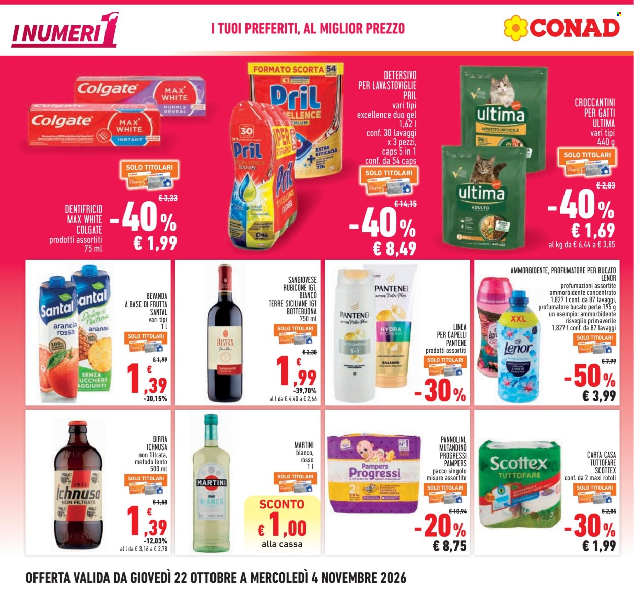 Volantino Conad - 22/10/2026 - 4/11/2026. Pagina 4