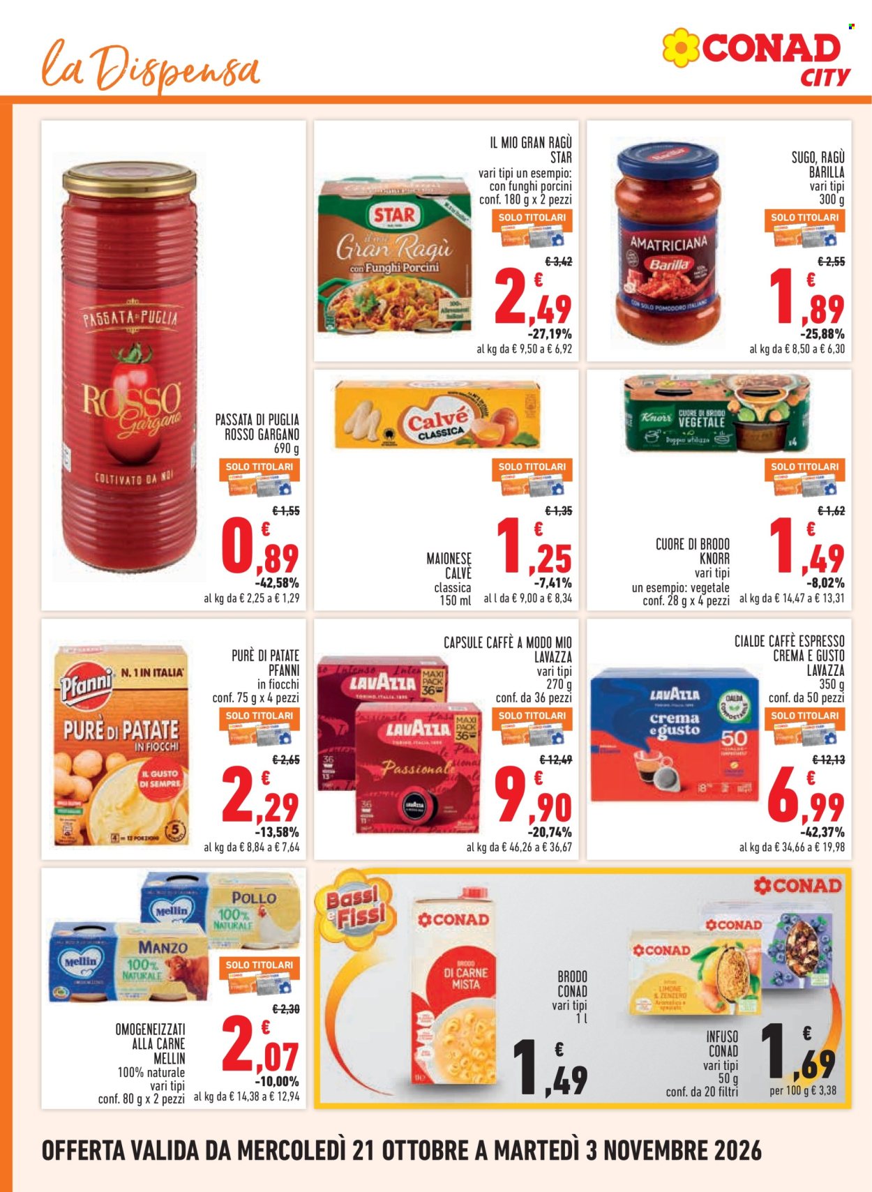 Volantino Conad - 21/10/2026 - 3/11/2026. Pagina 14