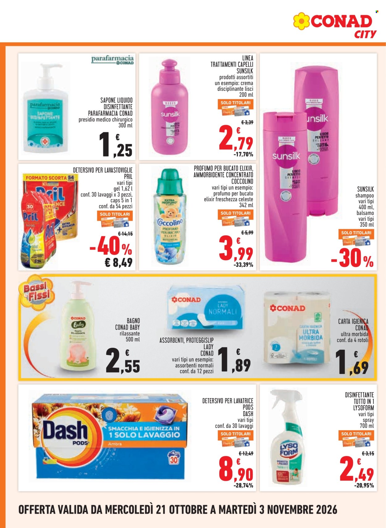 Volantino Conad - 21/10/2026 - 3/11/2026. Pagina 18