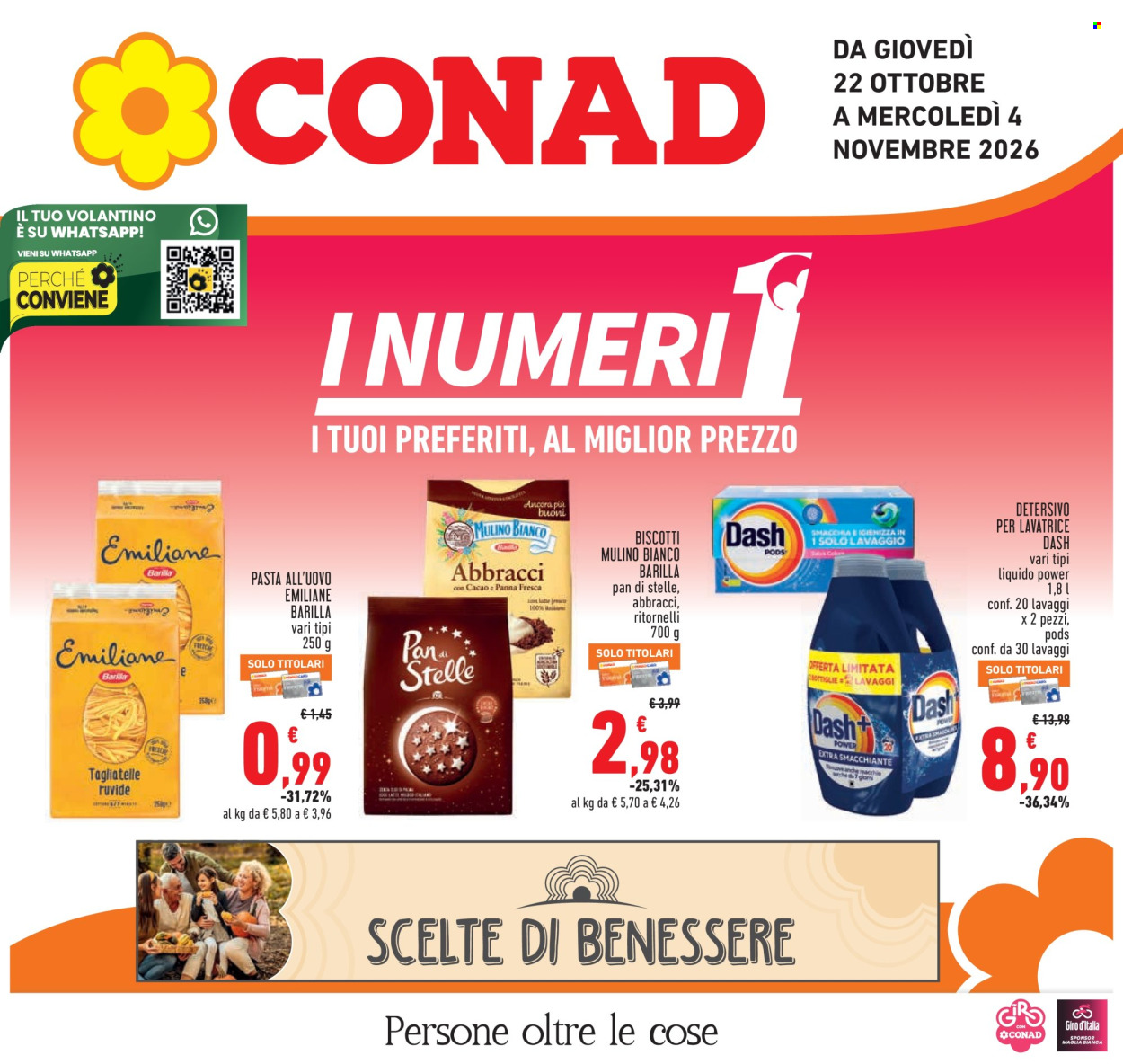 Volantino Conad - 22/10/2026 - 4/11/2026. Pagina 1