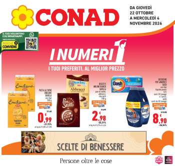 Volantino Conad - 22/10/2026 - 4/11/2026.