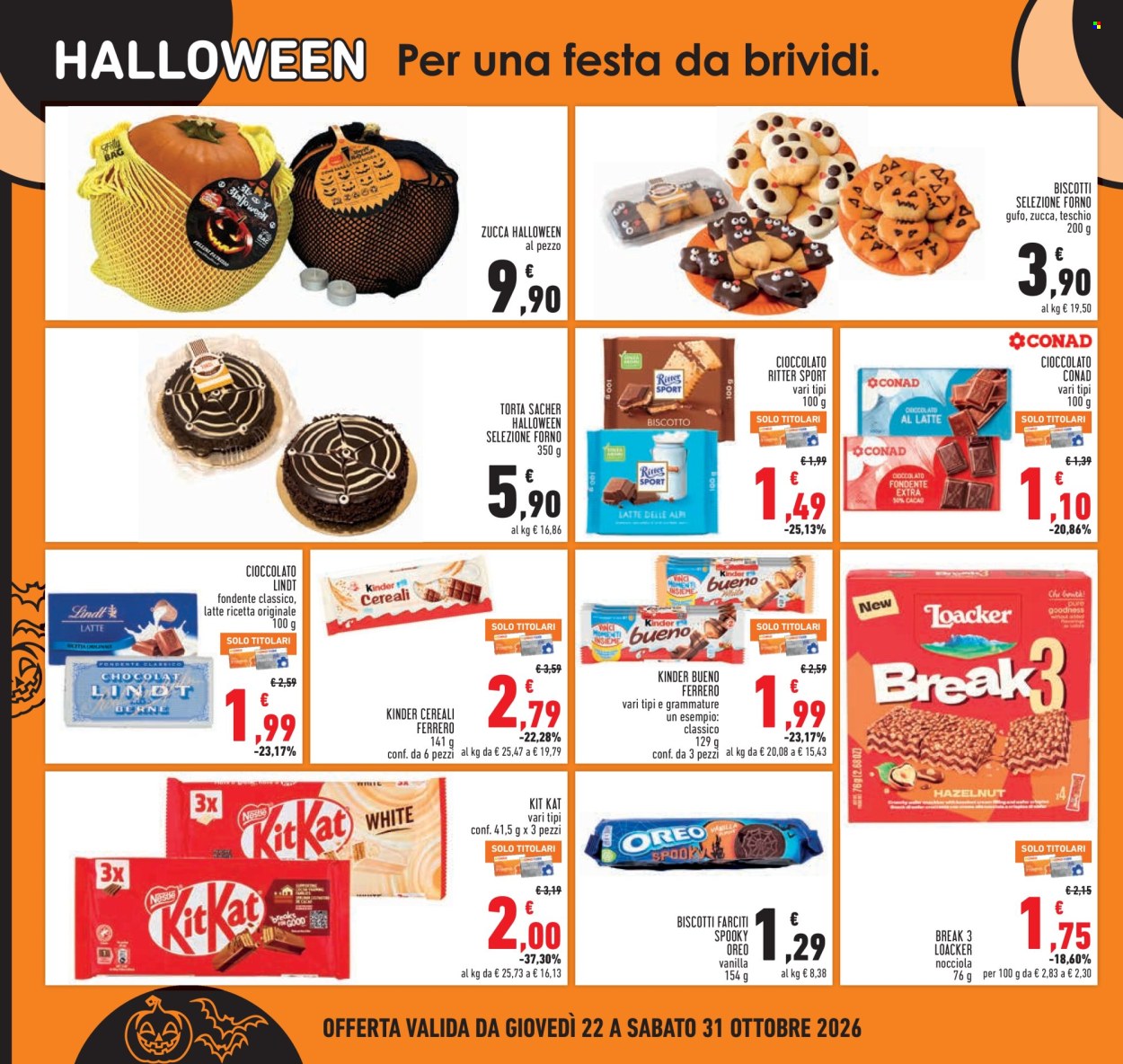 Volantino Conad - 22/10/2026 - 4/11/2026. Pagina 18