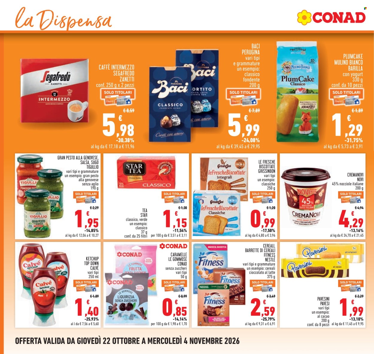 Volantino Conad - 22/10/2026 - 4/11/2026. Pagina 20