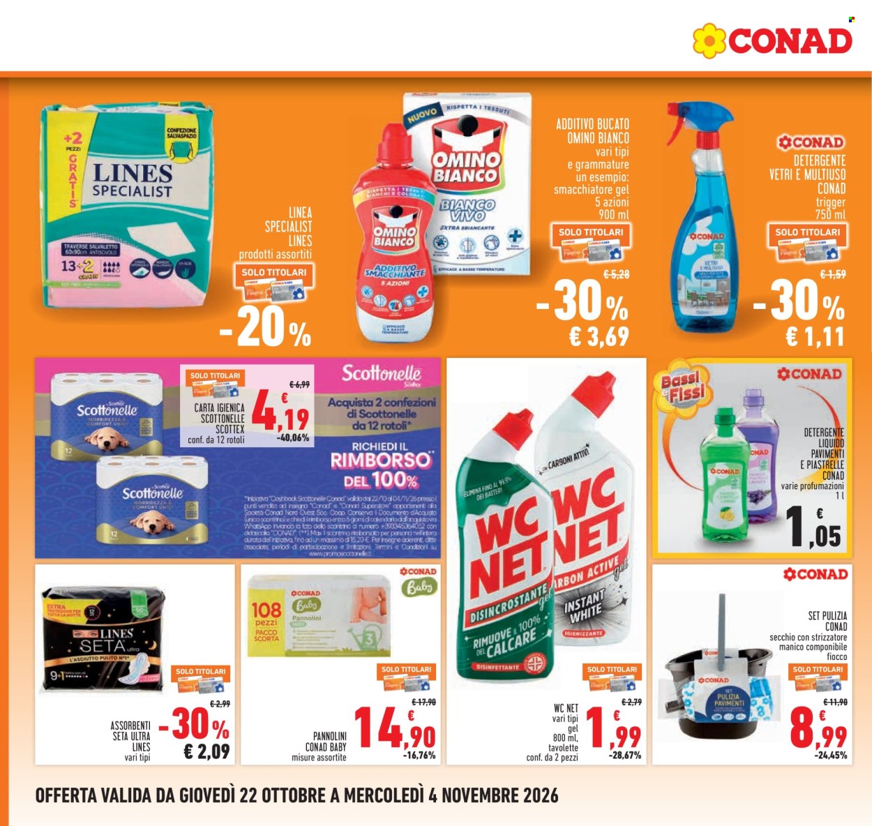 Volantino Conad - 22/10/2026 - 4/11/2026. Pagina 22