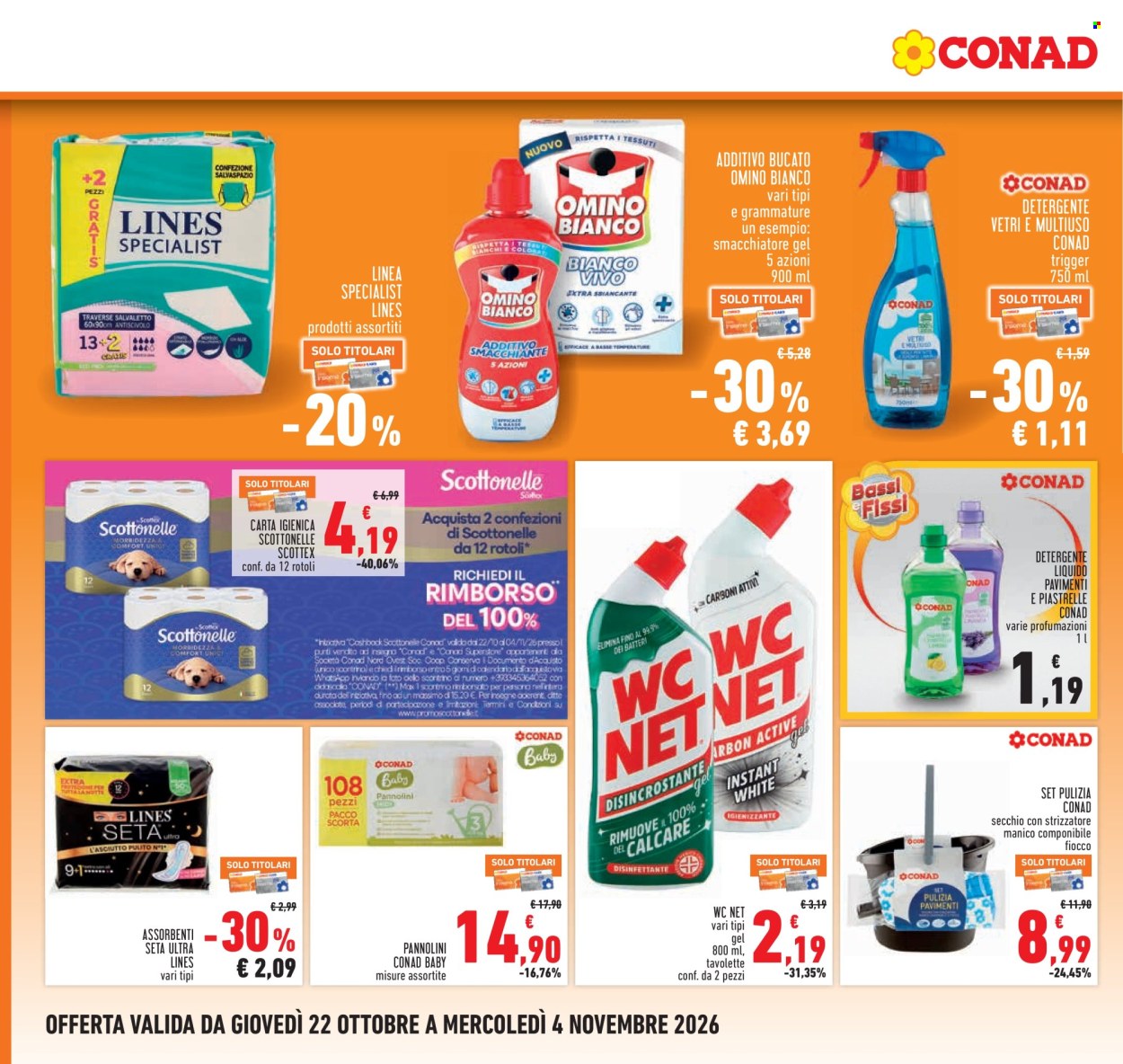 Volantino Conad - 22/10/2026 - 4/11/2026. Pagina 22