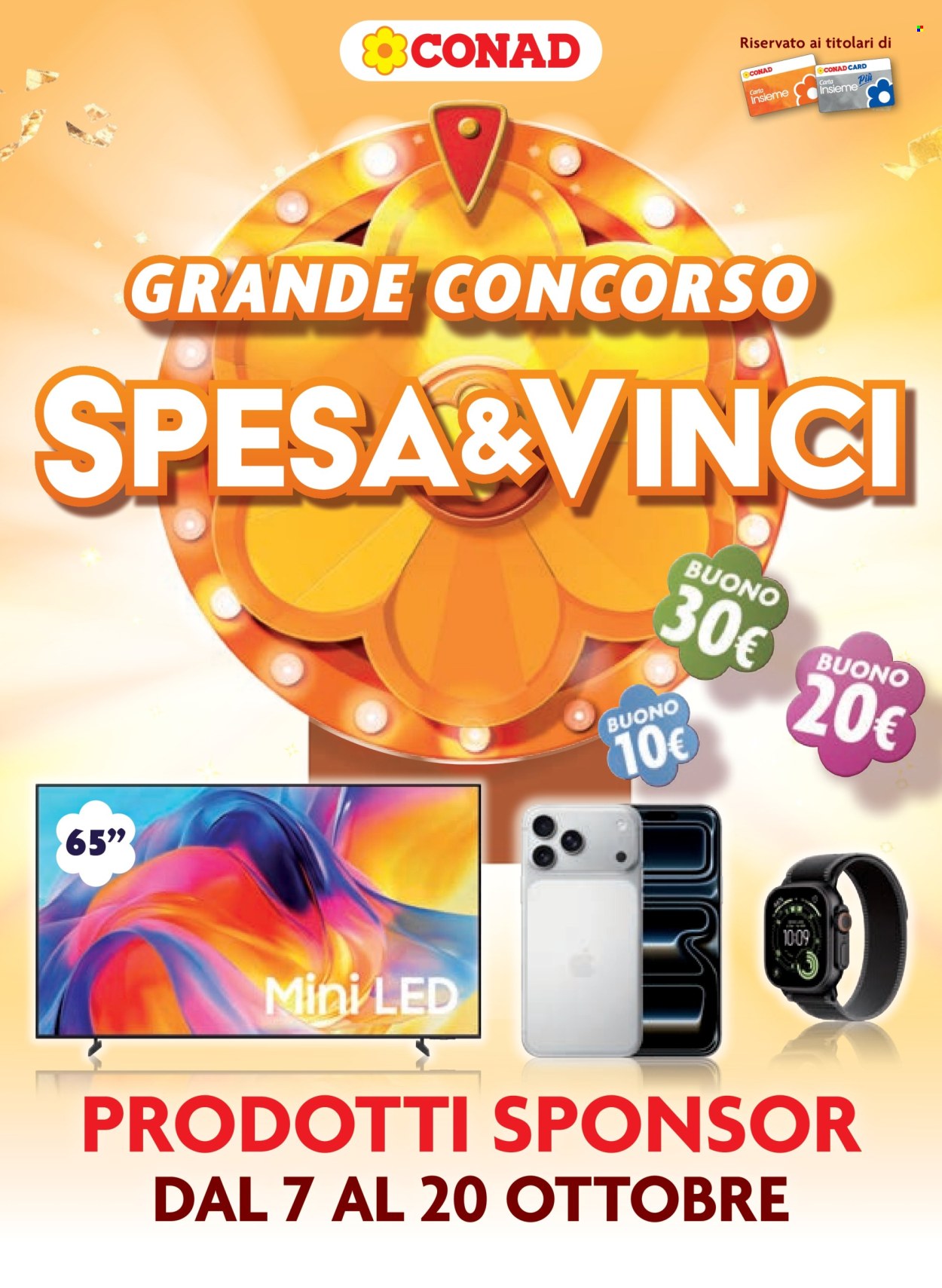 Volantino Conad - 7/10/2026 - 20/10/2026. Pagina 1