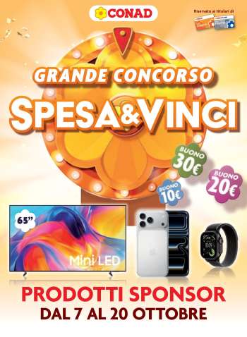 Volantino Conad - 7/10/2026 - 20/10/2026.