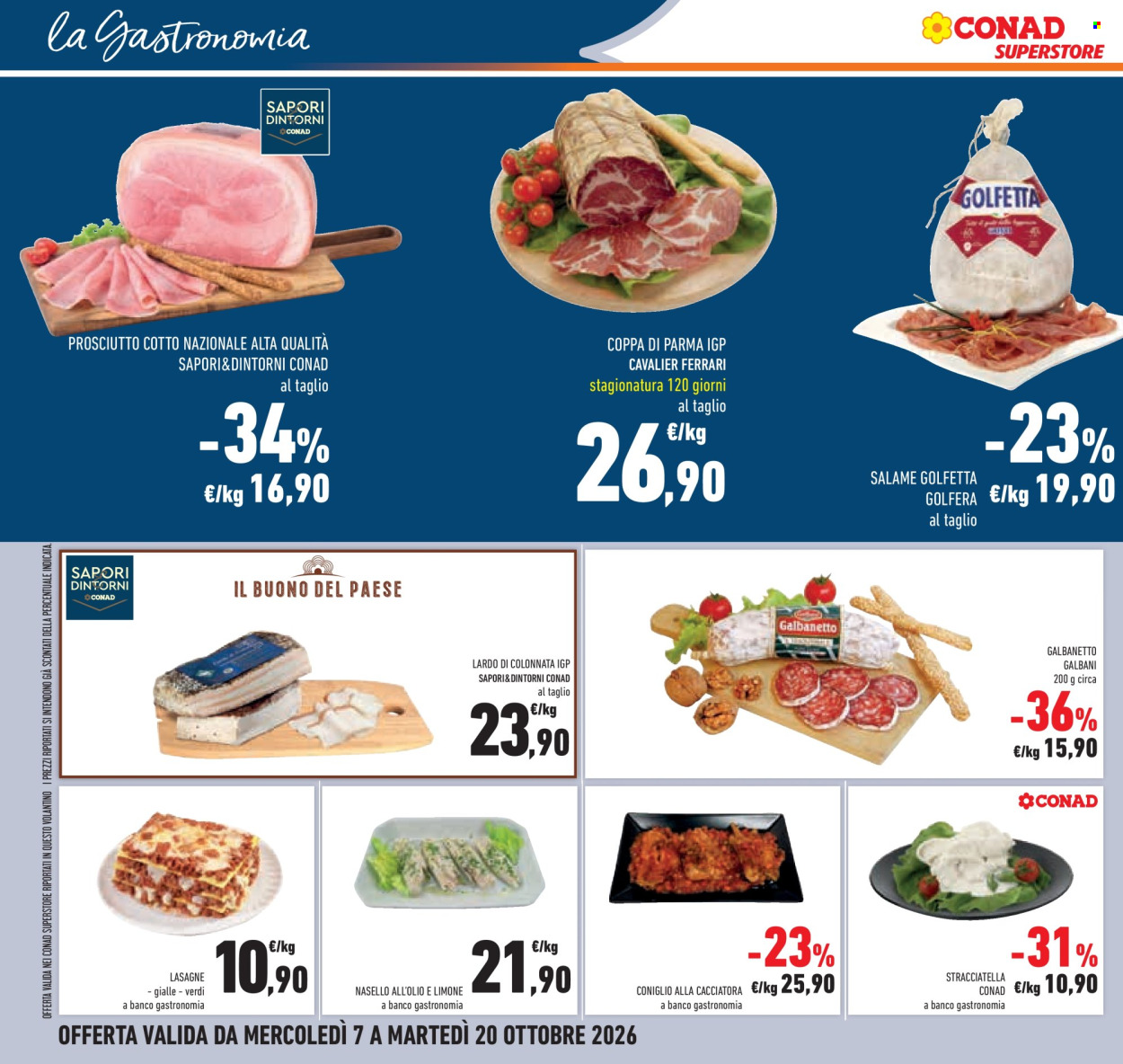 Volantino Conad Superstore - 7/10/2026 - 20/10/2026. Pagina 22
