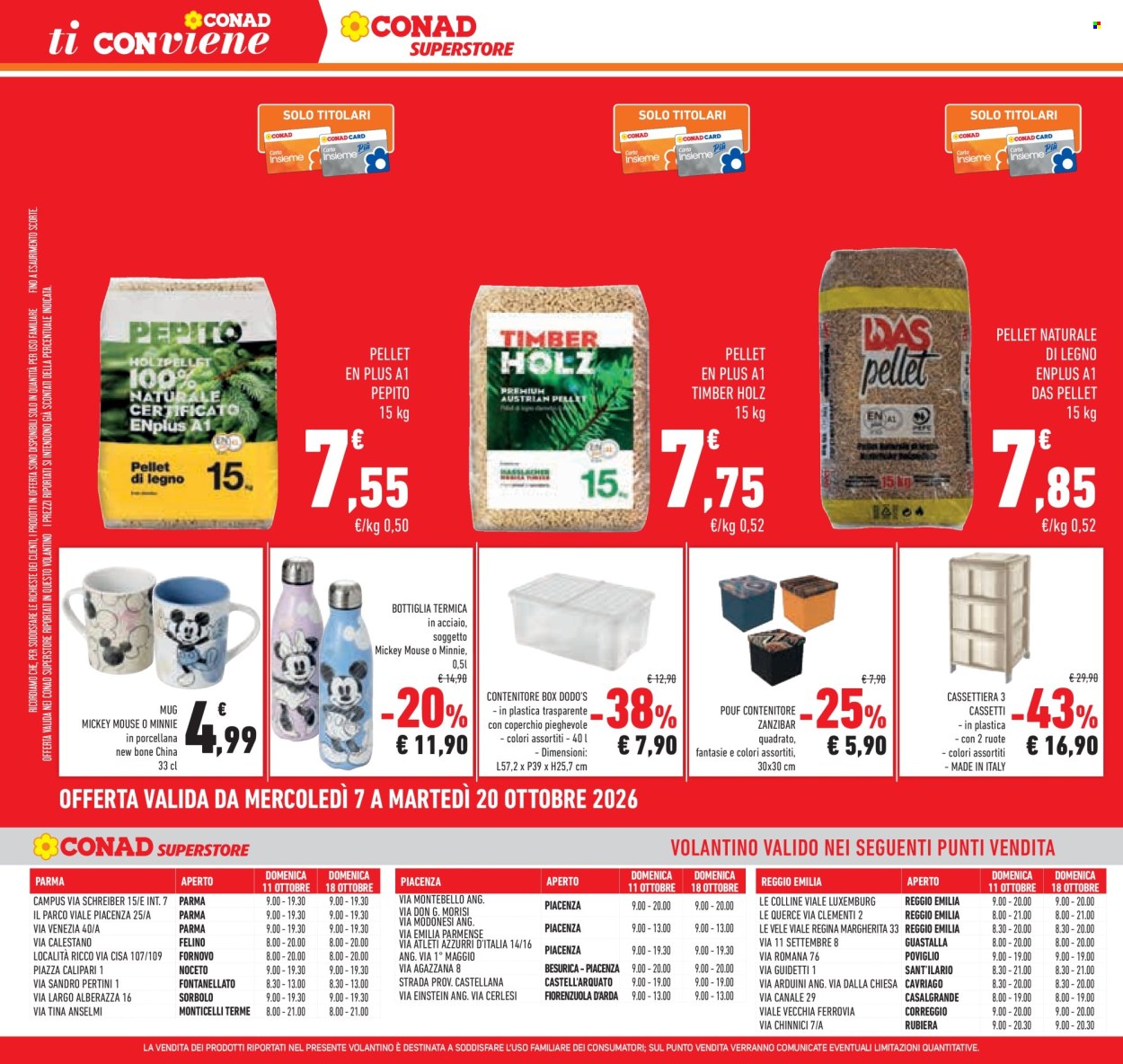 Volantino Conad Superstore - 7/10/2026 - 20/10/2026. Pagina 40