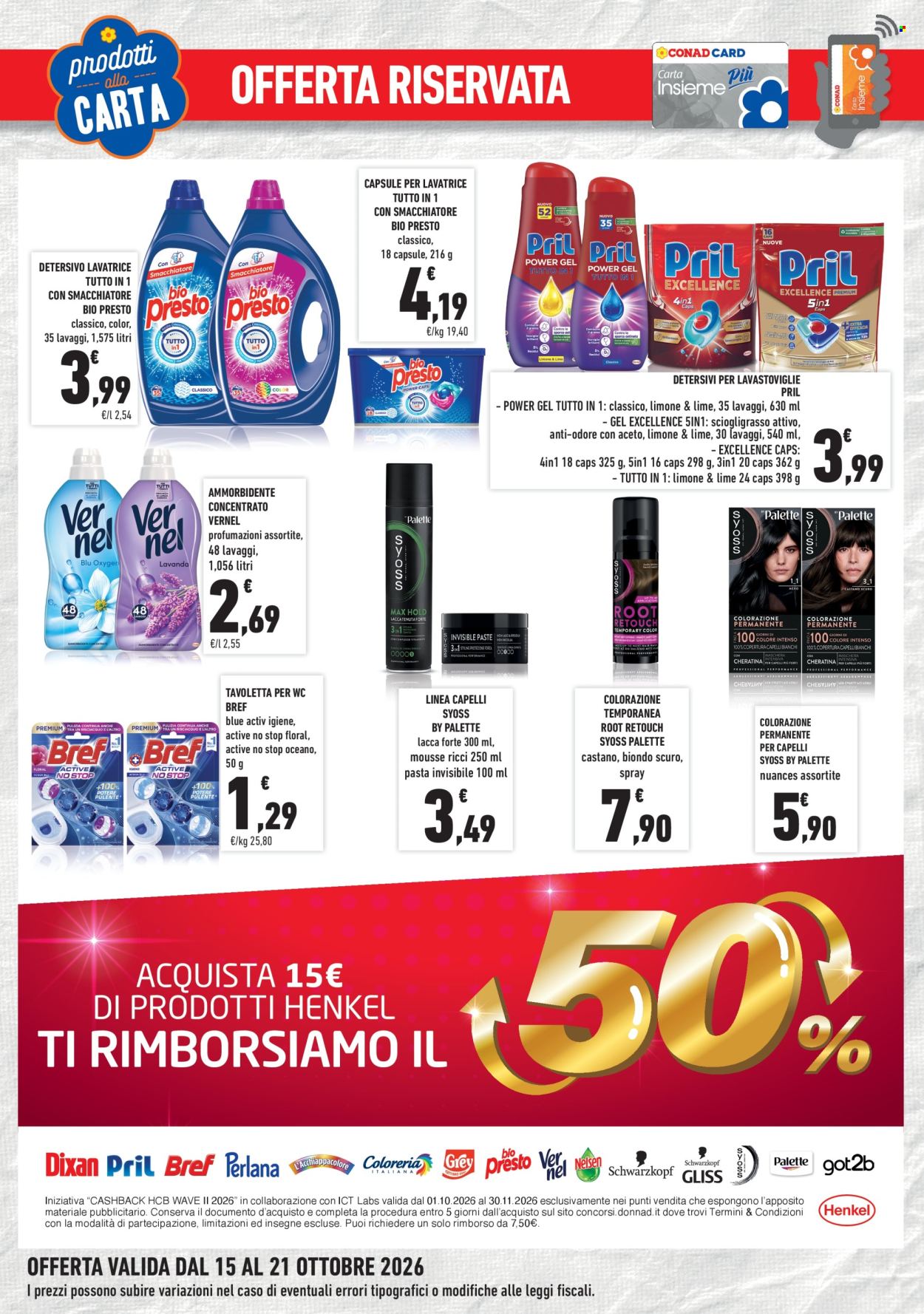 Leták Conad Superstore - 15.10.2026 - 21.10.2026. Strana 4