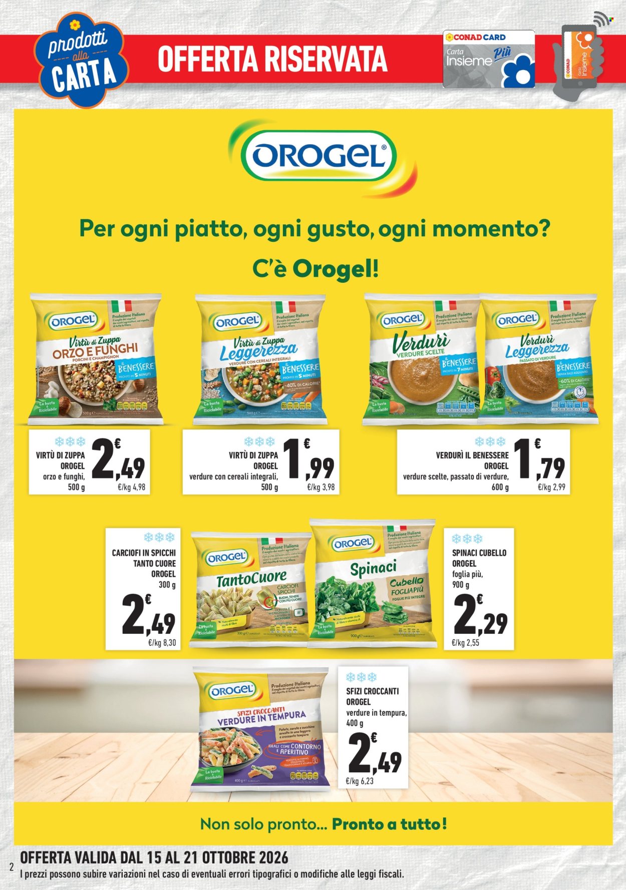 Volantino Conad - 15/10/2026 - 21/10/2026. Pagina 2