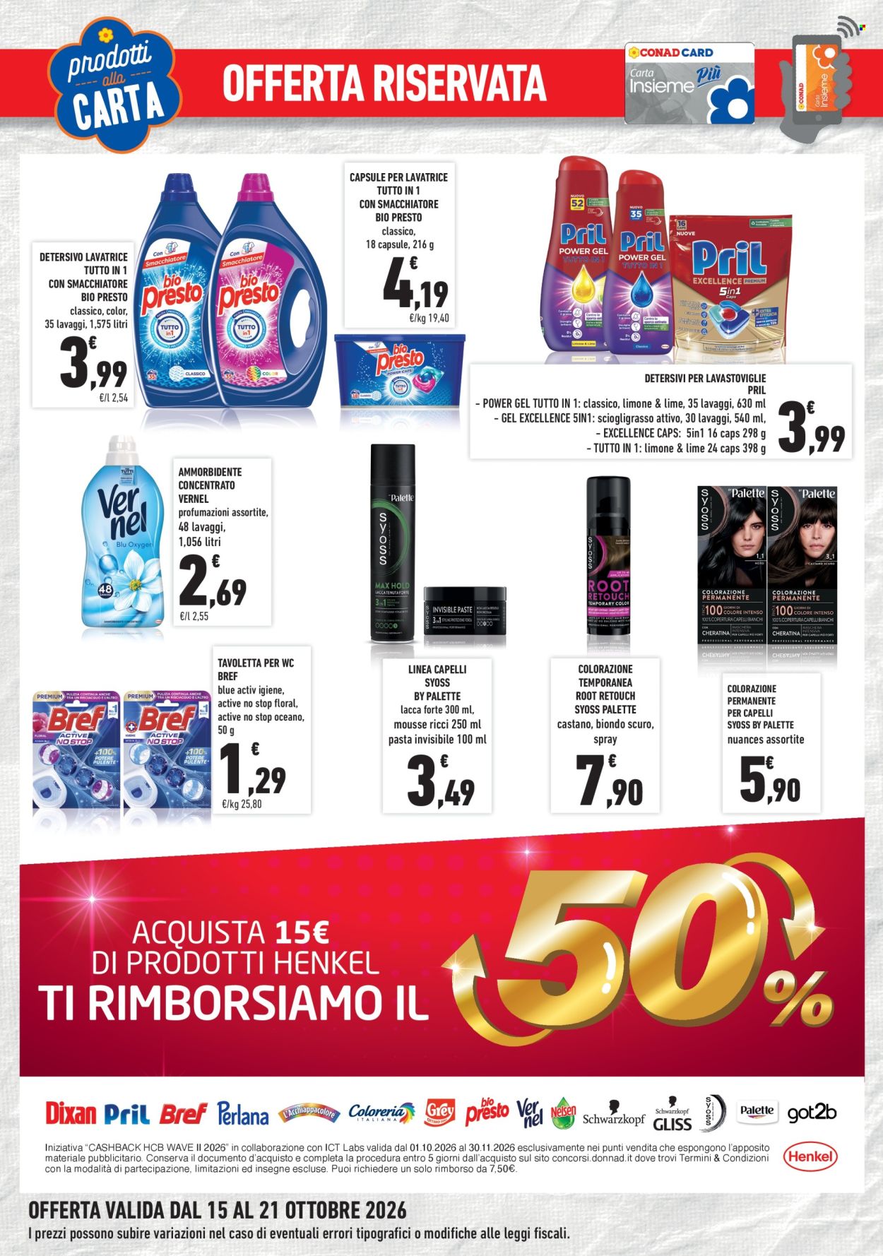 Volantino Conad - 15/10/2026 - 21/10/2026. Pagina 4