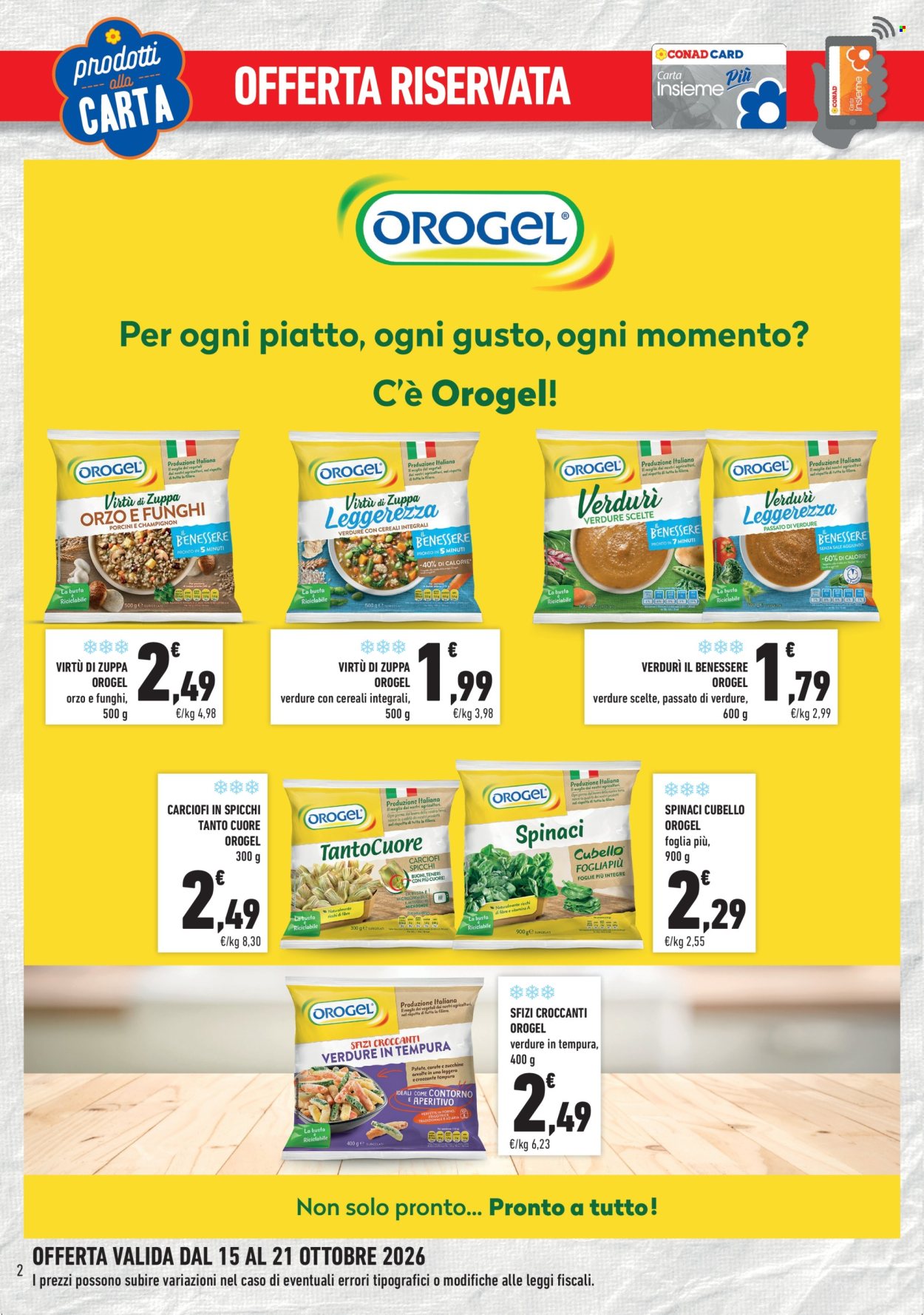 Volantino Spazio Conad - 15/10/2026 - 21/10/2026. Pagina 2