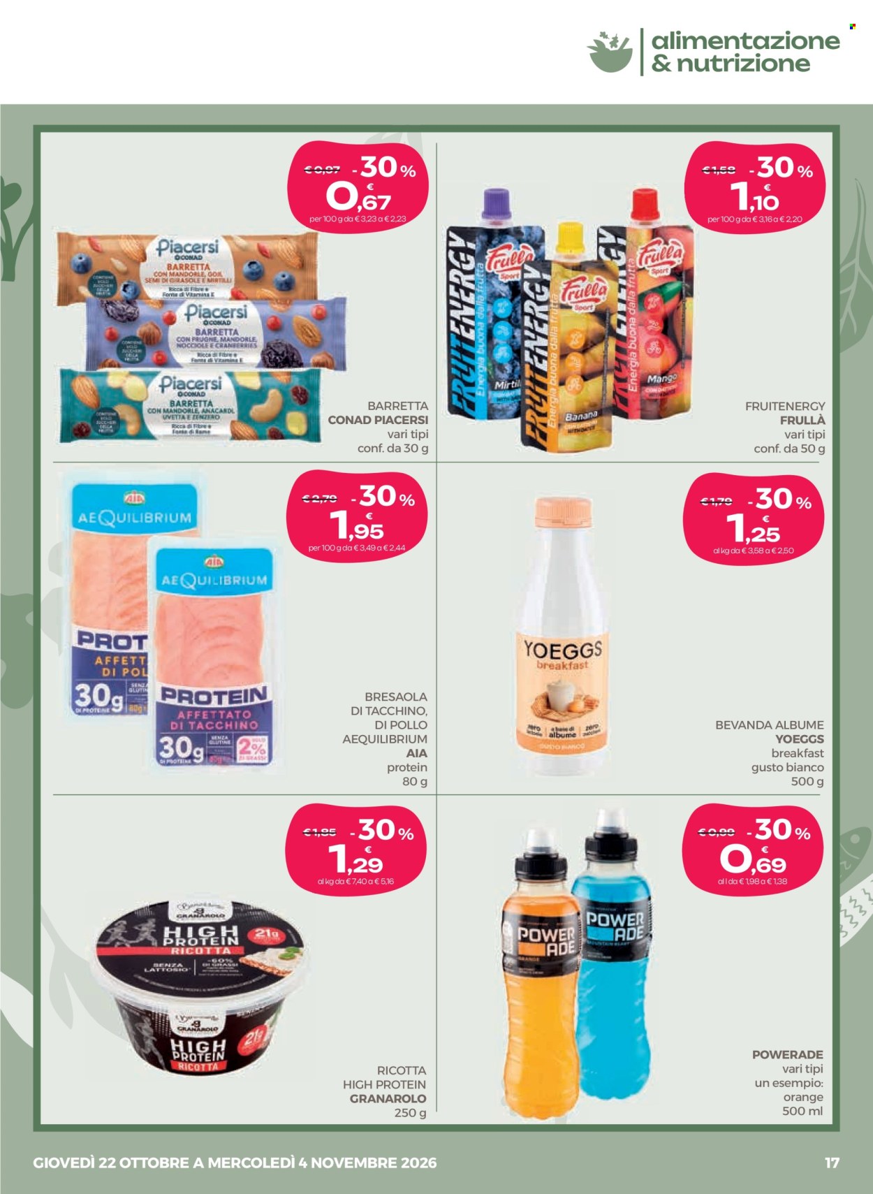 Volantino Benessity Conad - 22/10/2026 - 4/11/2026. Pagina 17