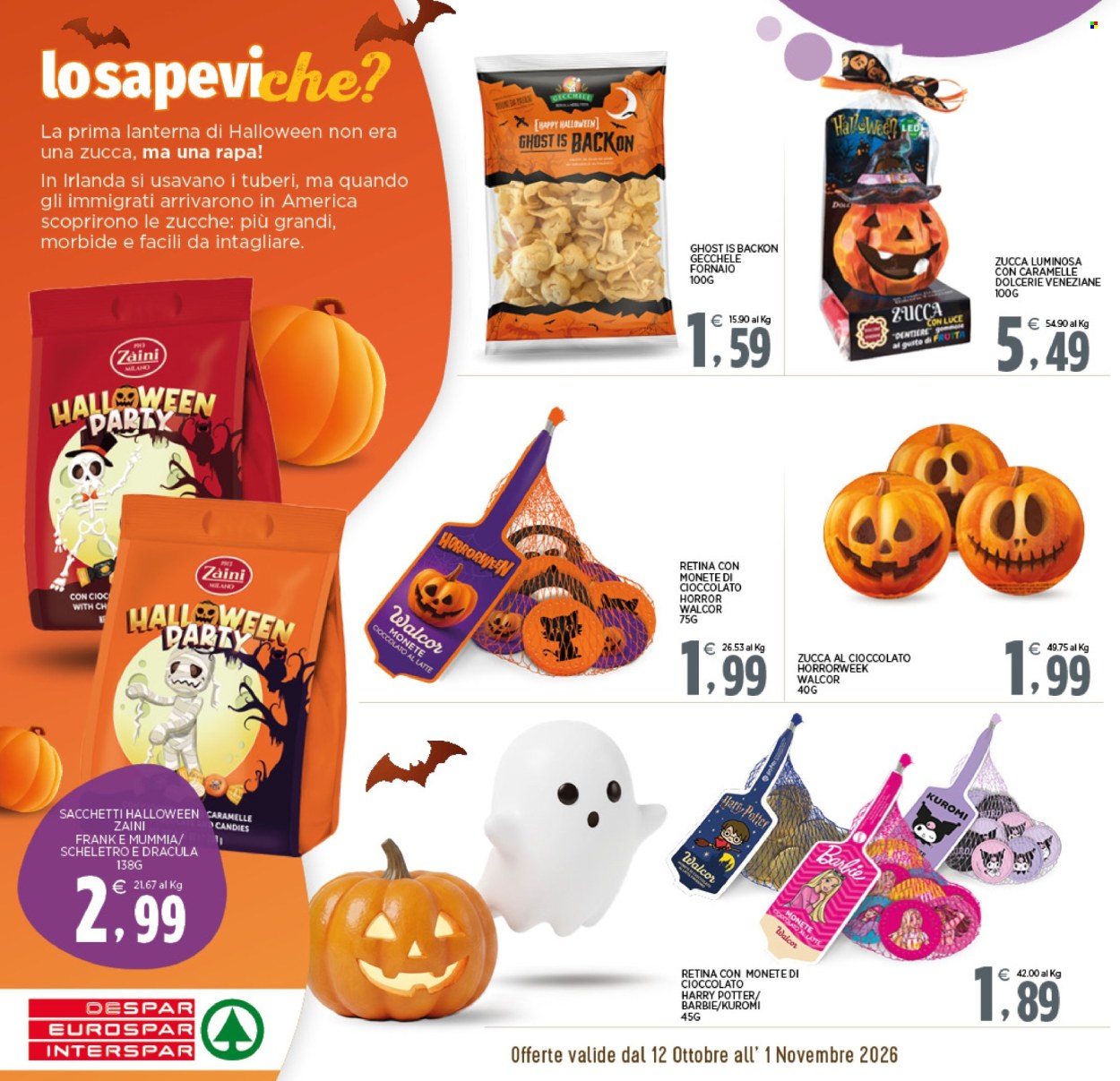 Leták Eurospar - 12.10.2026 - 1.11.2026. Strana 2