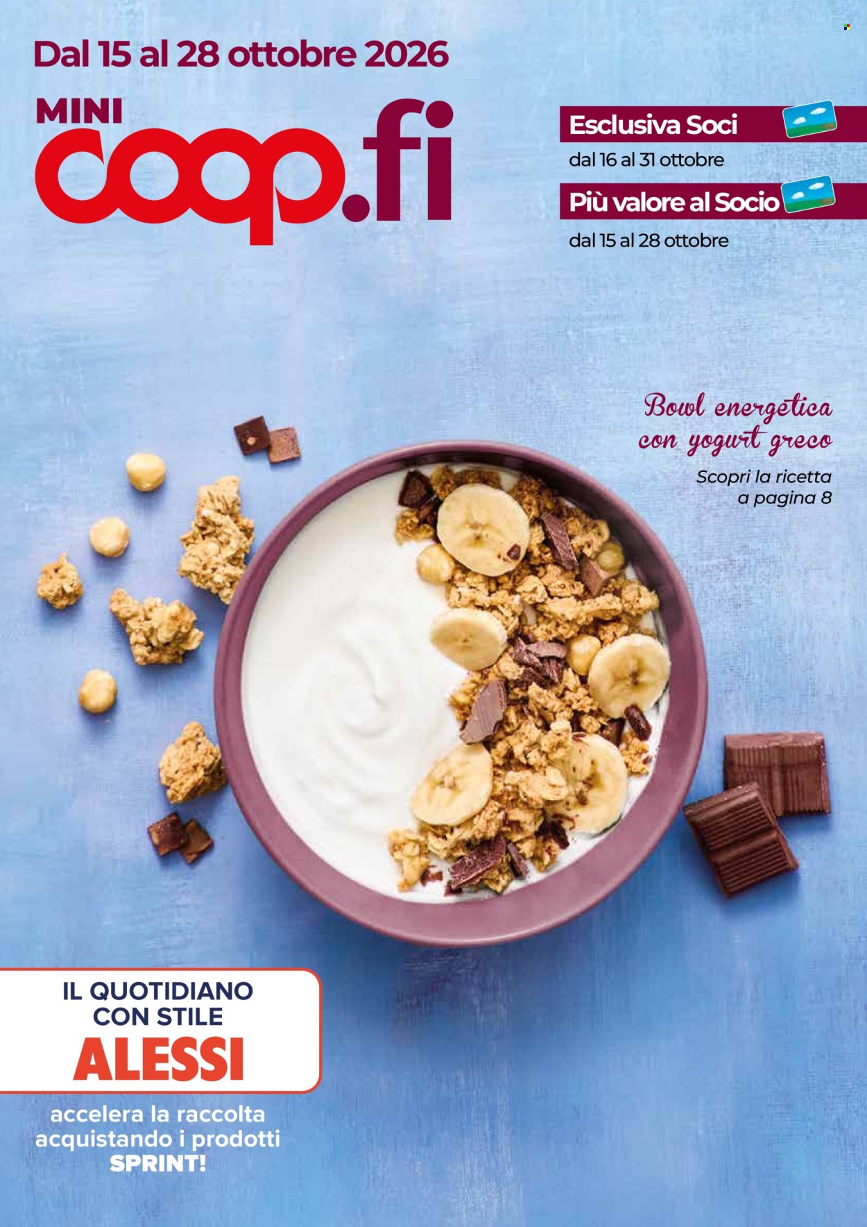 Volantino Coop - 15/10/2026 - 28/10/2026. Pagina 1