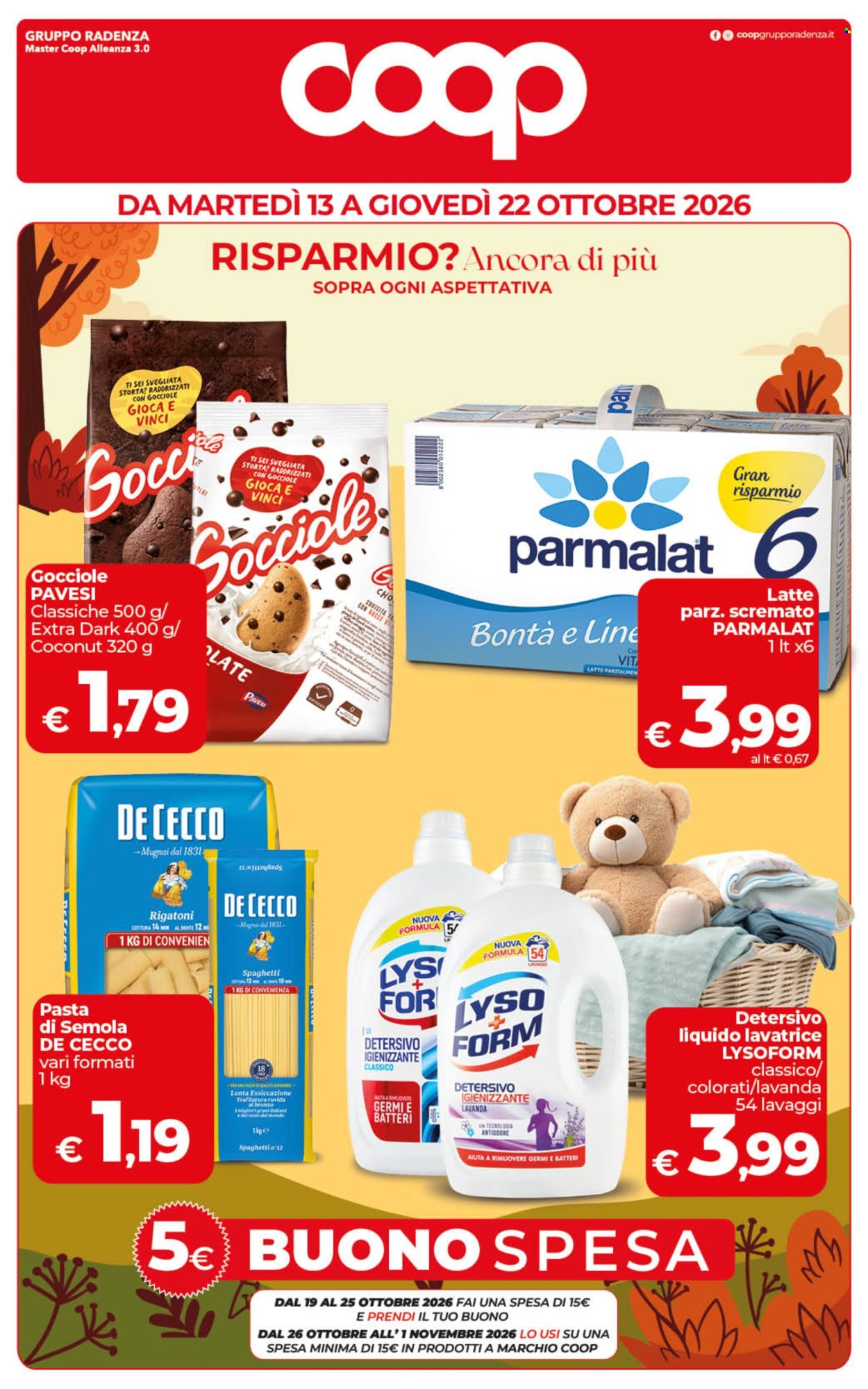 Volantino Coop - 13/10/2026 - 22/10/2026. Pagina 1