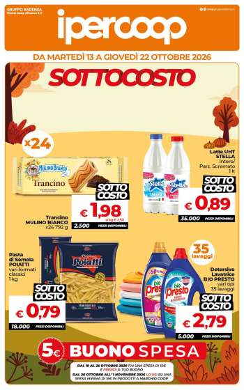Volantino Coop - 13/10/2026 - 22/10/2026.