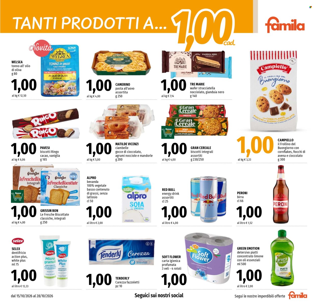 Leták Famila - 15.10.2026 - 28.10.2026. Strana 3
