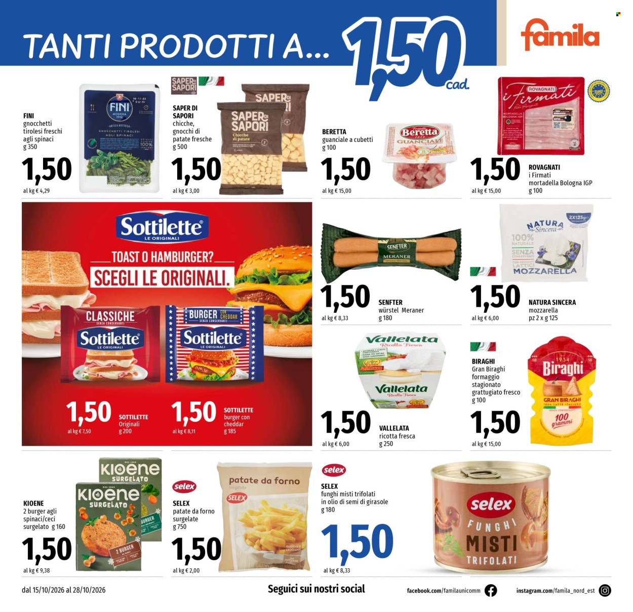 Leták Famila - 15.10.2026 - 28.10.2026. Strana 4