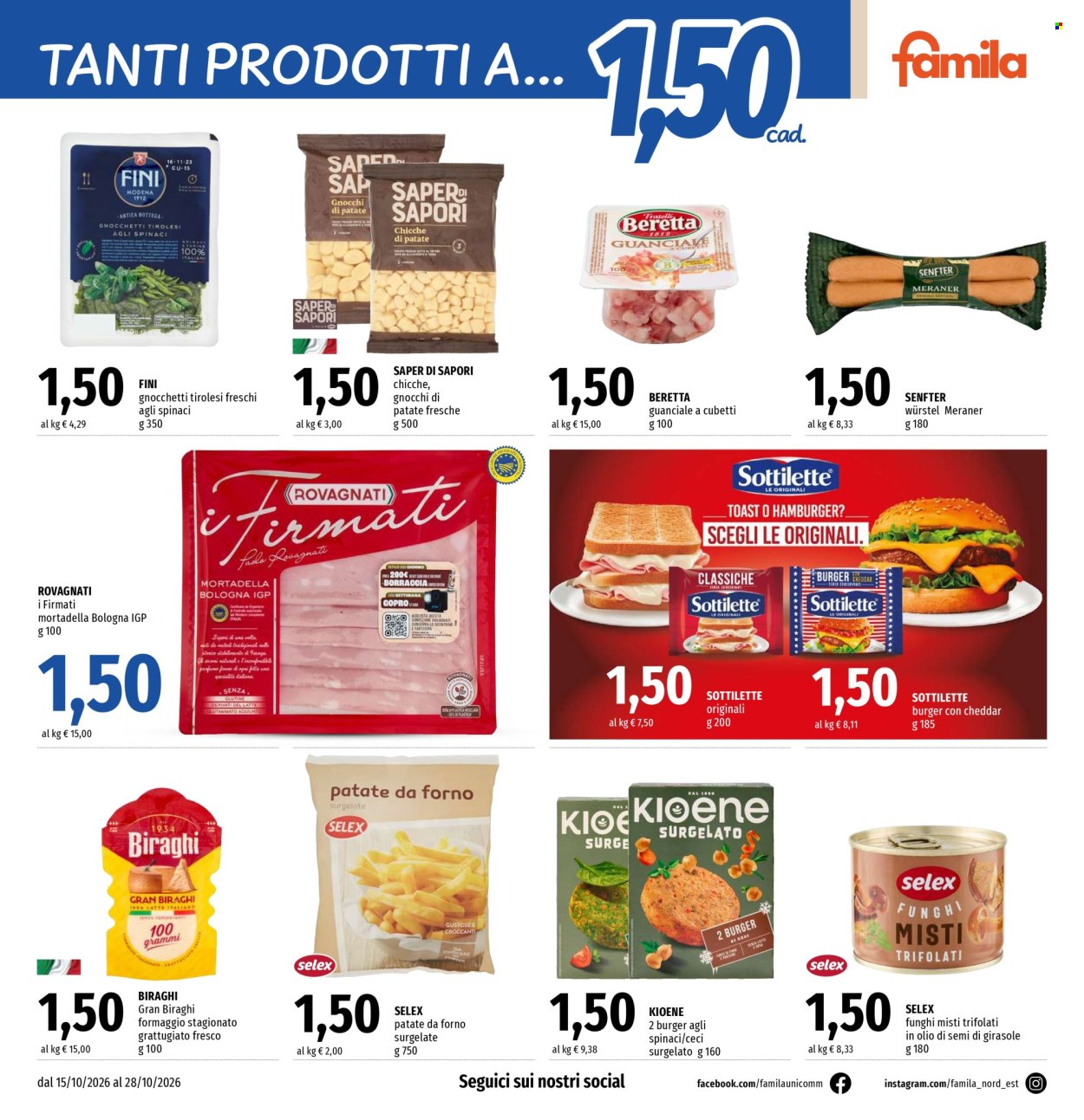 Leták Famila - 15.10.2026 - 28.10.2026. Strana 4