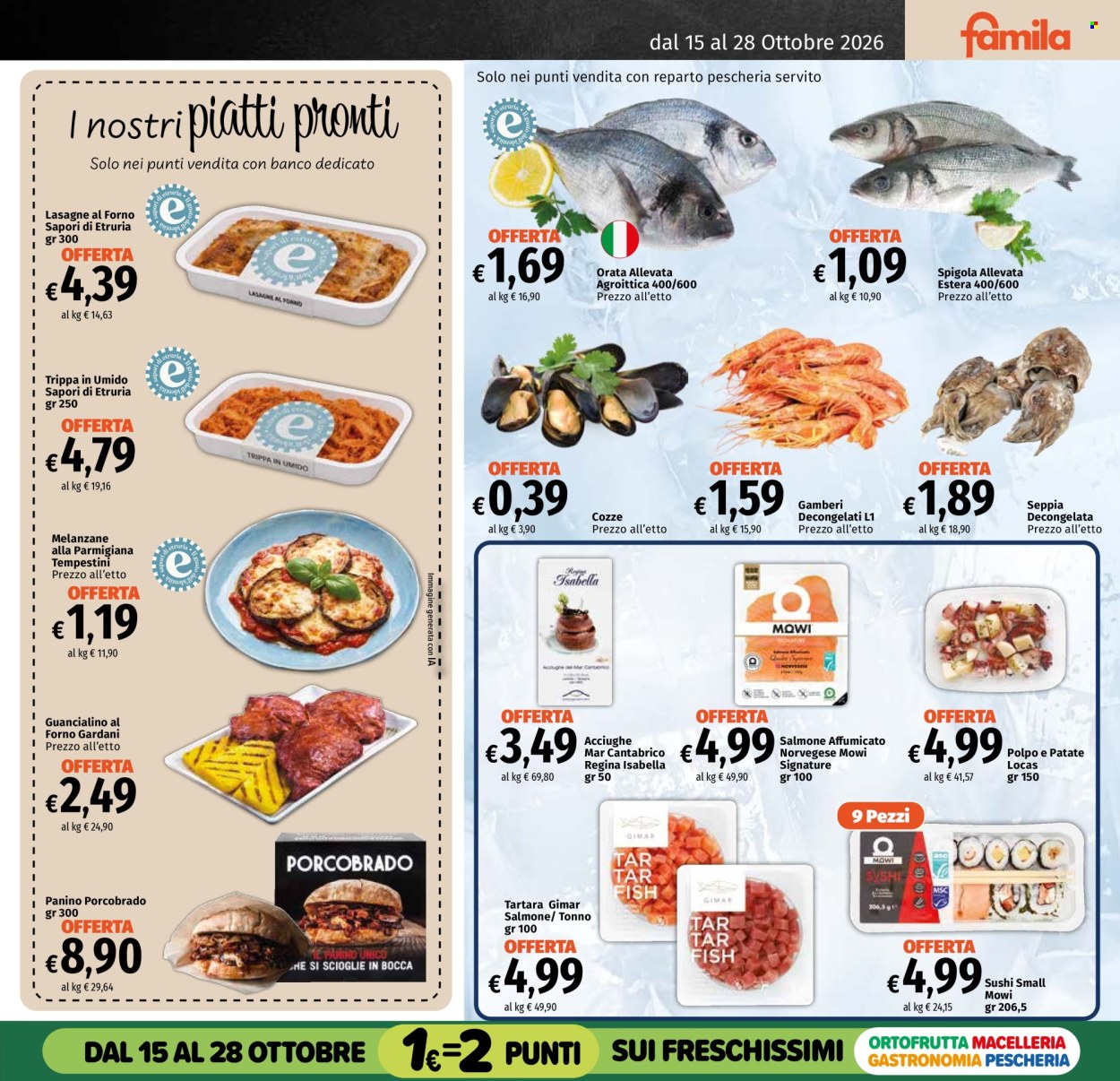 Volantino Famila - 15/10/2026 - 28/10/2026. Pagina 11