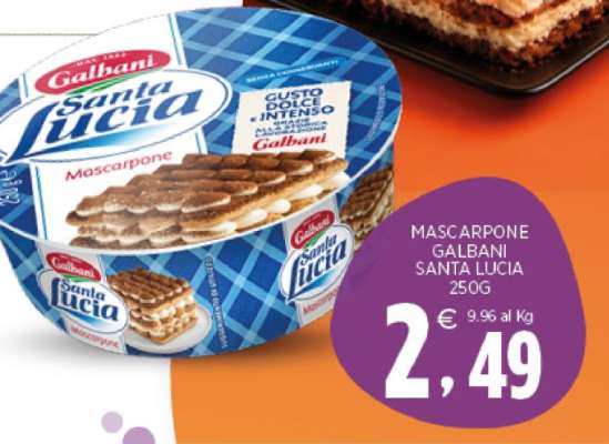 MASCARPONE GALBANI SANTA LUCIA 250G