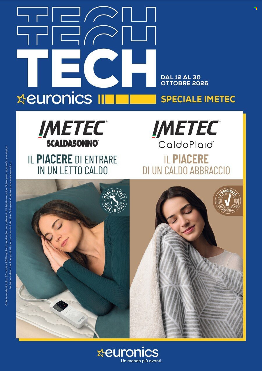 Volantino Euronics - 12/10/2026 - 30/10/2026. Pagina 1