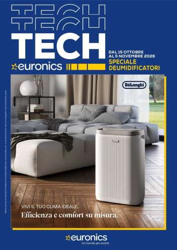Volantino Euronics - 15/10/2026 - 5/11/2026.