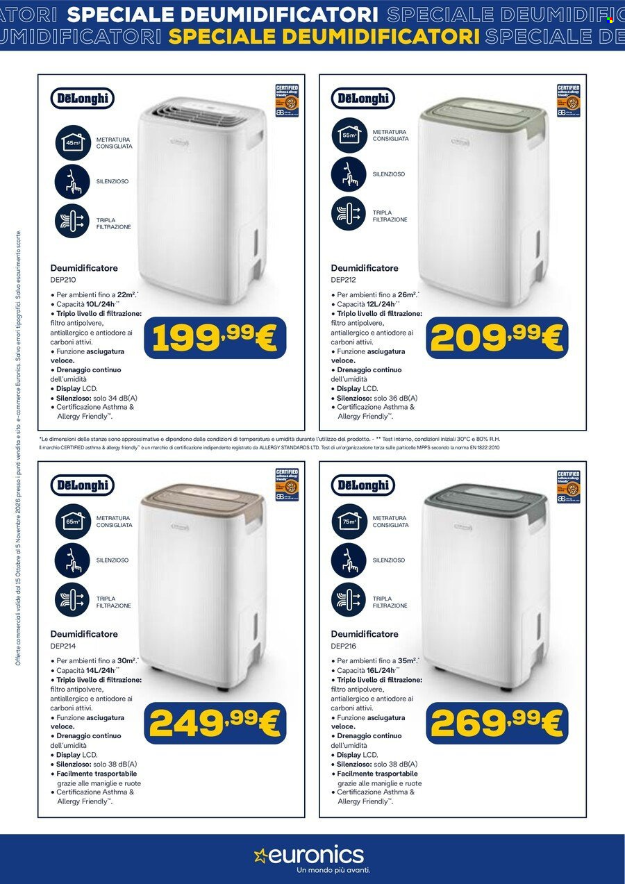 Volantino Euronics - 15/10/2026 - 5/11/2026. Pagina 3