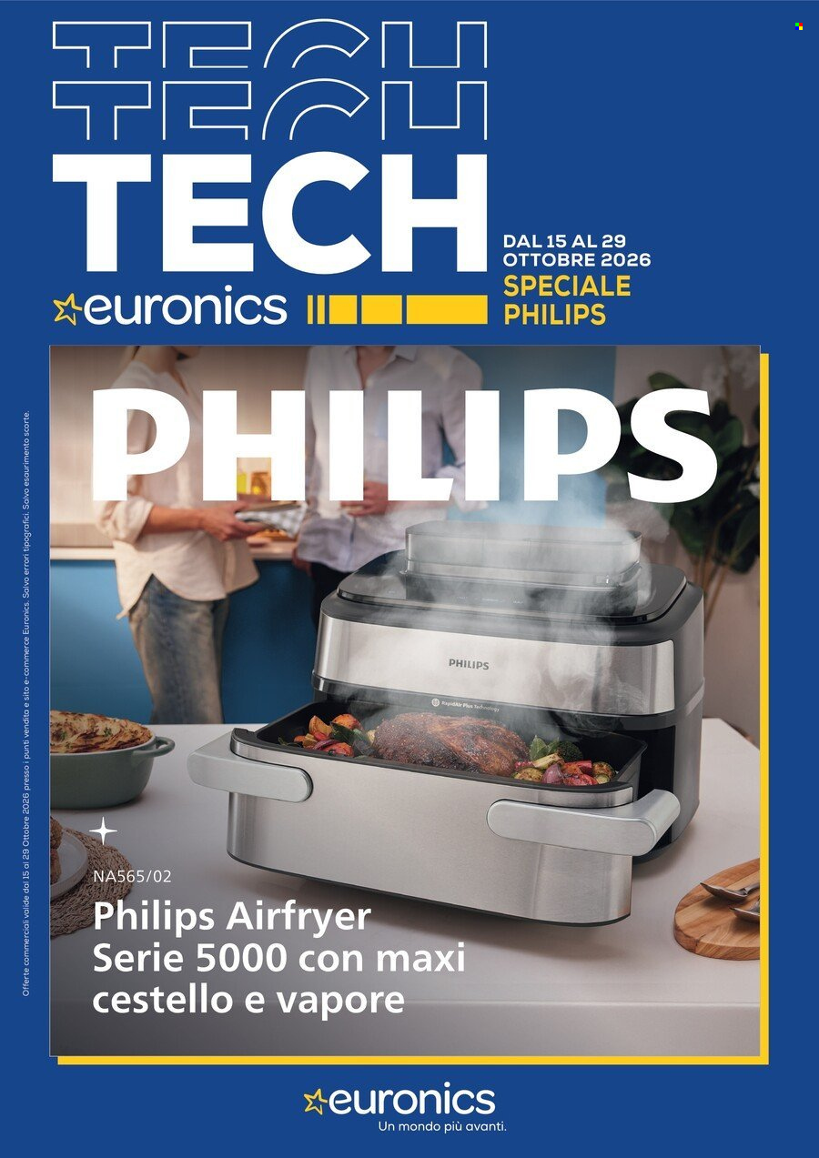 Volantino Euronics - 15/10/2026 - 29/10/2026. Pagina 1