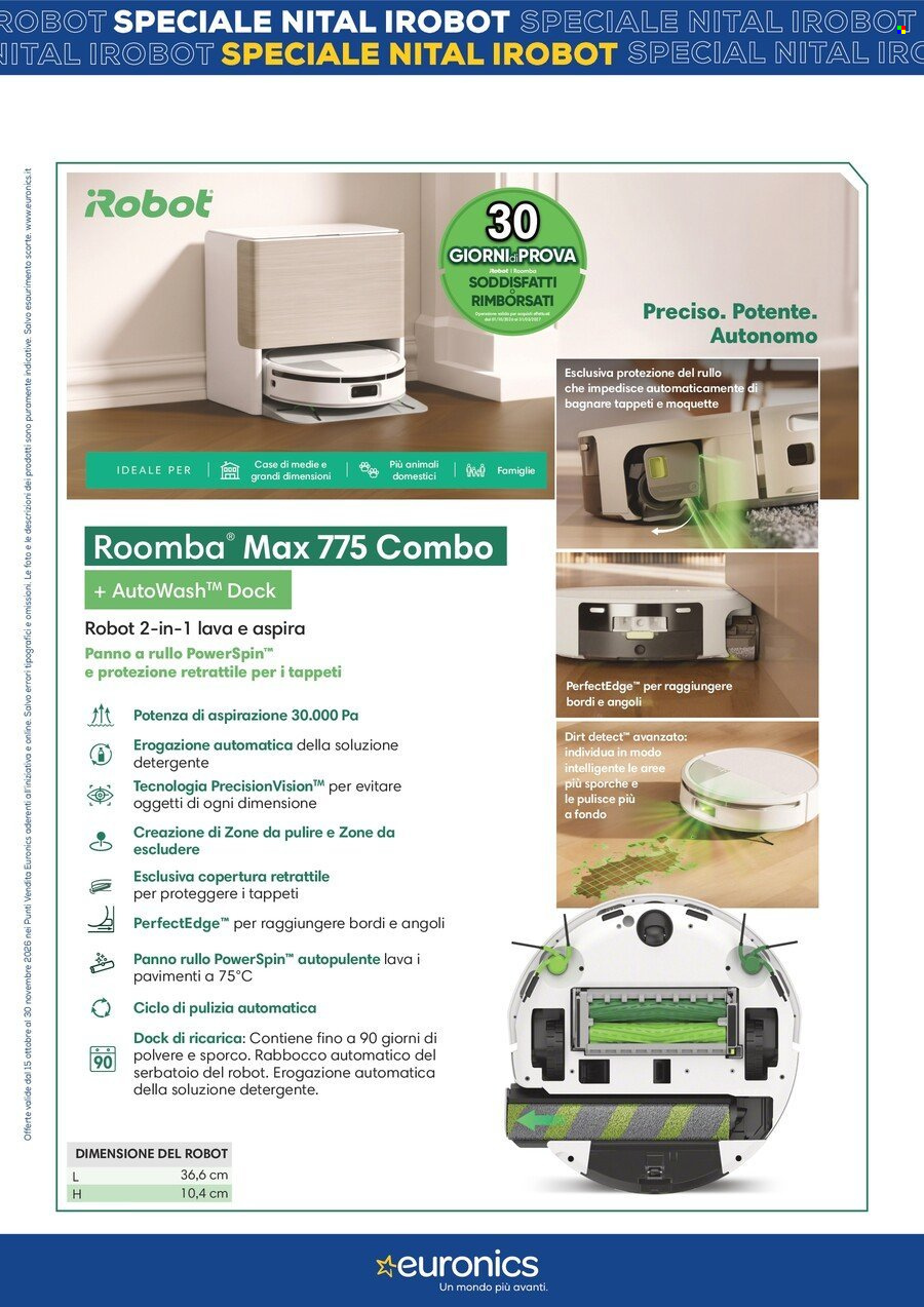 Volantino Euronics - 15/10/2026 - 30/11/2026. Pagina 10