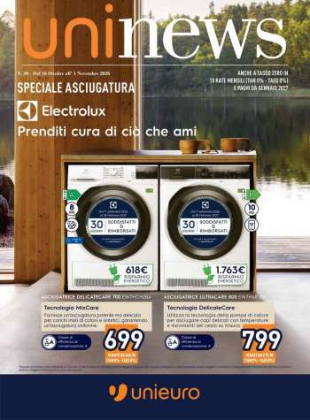 Volantino Unieuro - 16/10/2026 - 1/11/2026.