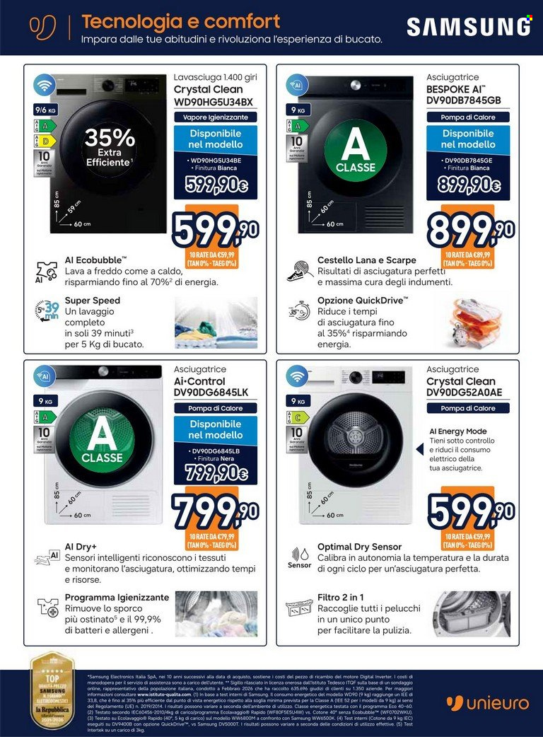Volantino Unieuro - 16/10/2026 - 1/11/2026. Pagina 14