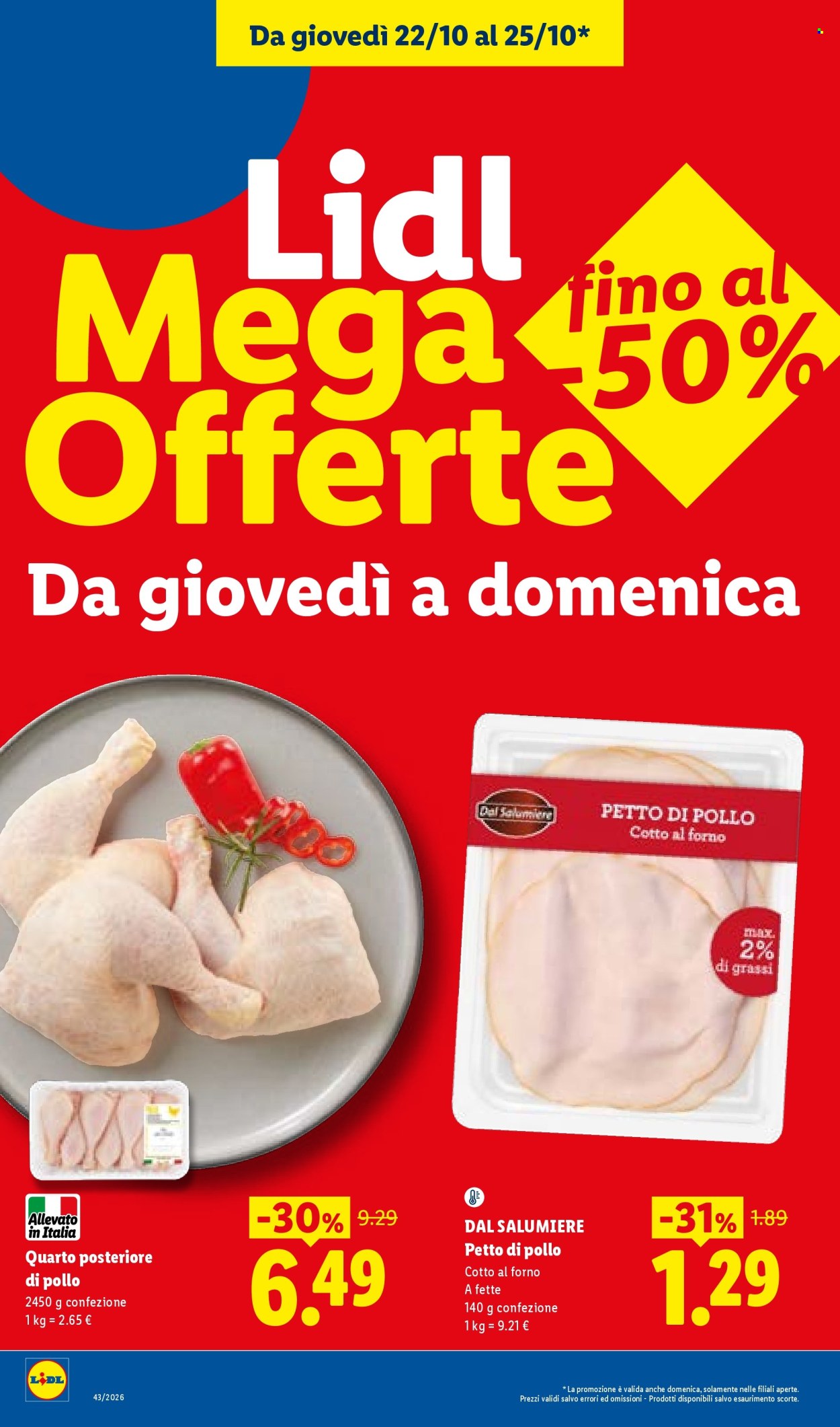 Volantino Lidl - 22/10/2026 - 28/10/2026. Pagina 2