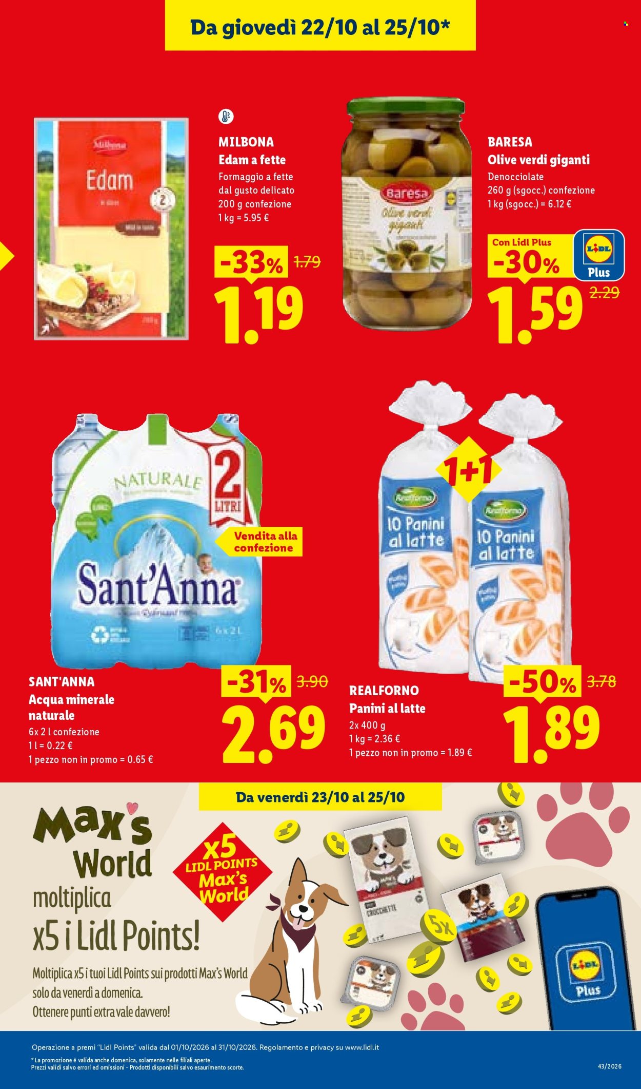 Volantino Lidl - 22/10/2026 - 28/10/2026. Pagina 3