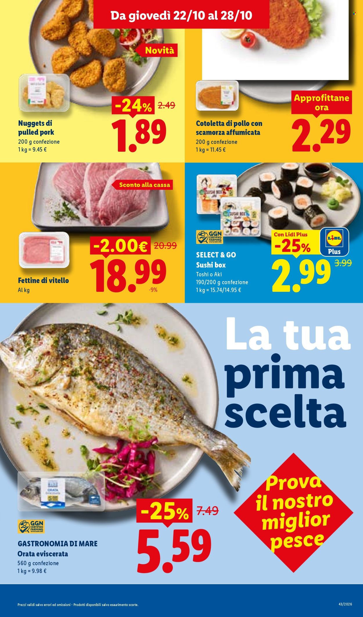 Volantino Lidl - 22/10/2026 - 28/10/2026. Pagina 9